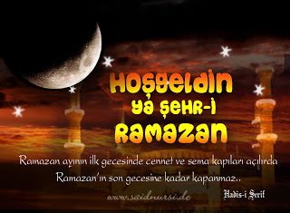 Hoşgeldin 11 ayın sultanı….