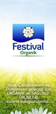 Festival Organik ile 2 çocuğumuza bayram hediyemiz var.