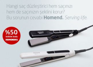 Homend Saç Düzleştirici Ürünlerine Özel%50 İndirim Kuponunuz Hazır