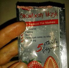 Strawberry mask deneyimim..