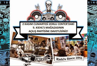 Zorlu Center’deki 9. Kiehl’s mağazası açılışına gittim:)