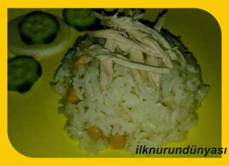 Tavuklu ,nohutlu pirinç pilavı