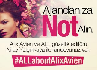 Alix Avien ile ALL dergisi etkinliğine davetlisiniz..