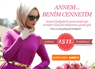 Modanisa’da alacağın her ürün 15 TL indirimli!