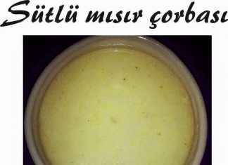 Pratik ve kolay sütlü mısır çorbası tarifi