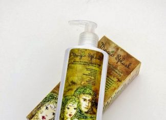 Doğal bir yüz temizleme jeli ve canlandırıcı Magic Splash!