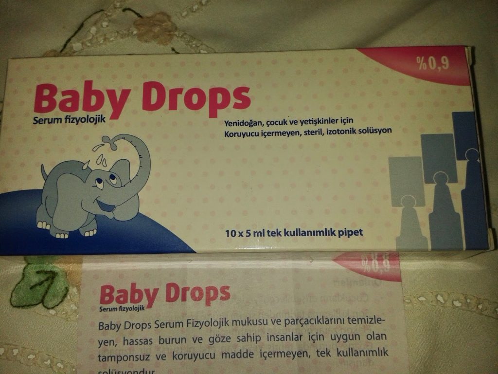 serum fizyolojik baby drops