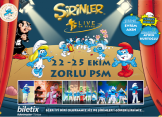 Şirinler İstanbul’da Şirinliyor!