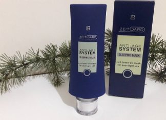 LR Zeitgard Anti Age Uyku maskesi yorumlarım