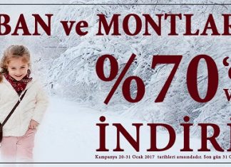 Zeyland’da Kaban ve Montlarda %70 indirim