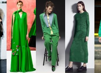 2017’nin moda rengi yeşil