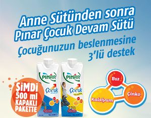 Çocuklarınızın Sağlıklı Gelişimine Tam Destek Çocuk Devam Sütü’nde!