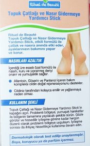 Rituel De Beaute Topuk Çatlağı Bakım Kremi