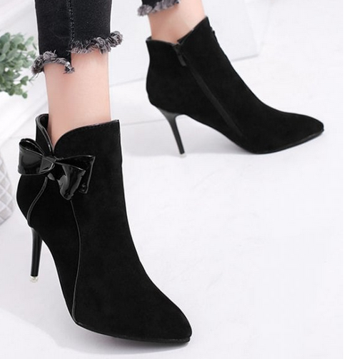 stiletto, topuklu bootie,