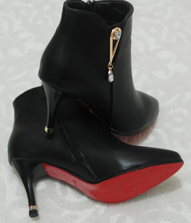 topuklu bootie