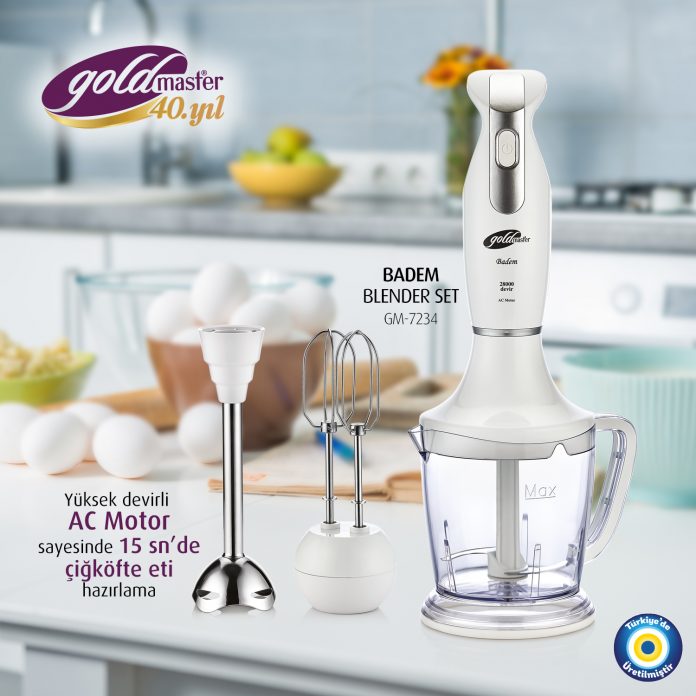 goldmaster badem blendır seti blendır seti