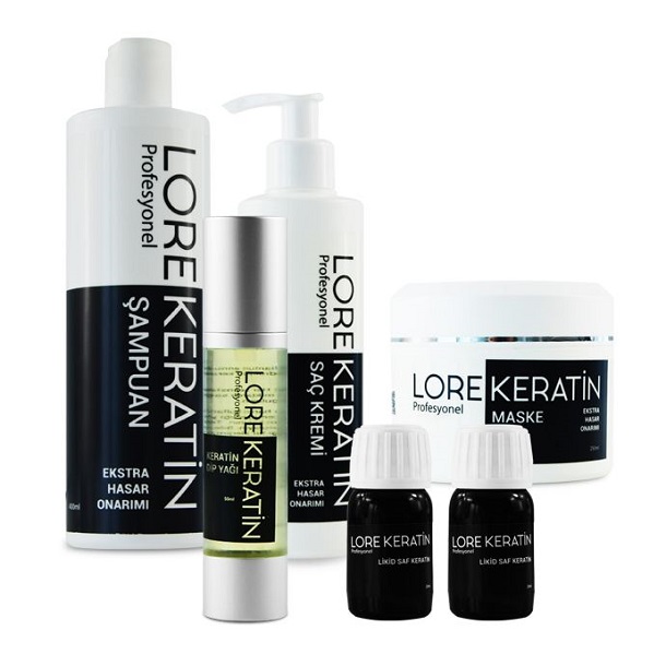 lore keratin bakım seti
