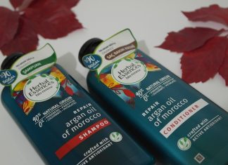 Herbal Essences bio:renew, Fas Argan Yağı Onarıcı Şampuan ve Saç Bakım Kremi
