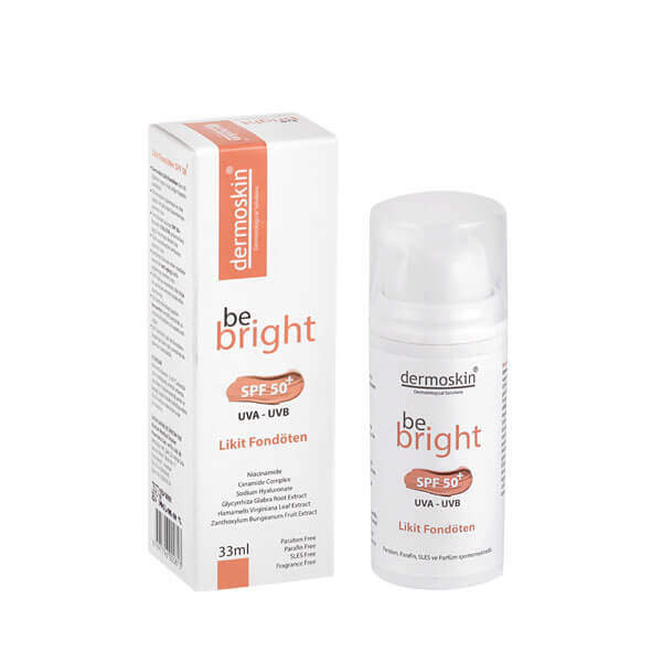 dermoskin be bright likit fondoten 
