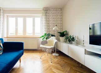 Dekorasyonda renklerin etkisi salon