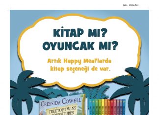 McDonald’s’tan Happy Meal alana çocuk kitabı hediye kitap mı oyuncak mı