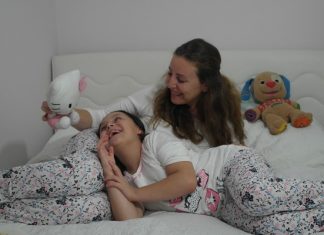 Anne kız pijama takımları