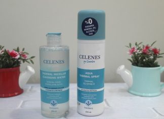 Celenes Thermal nemlendirici ve ferahlatıcı serisi