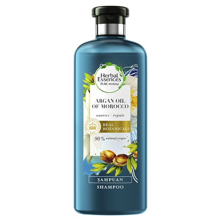 Herbal Essences PURE renew Fas Argan Yağı serisi şampuan şampuan