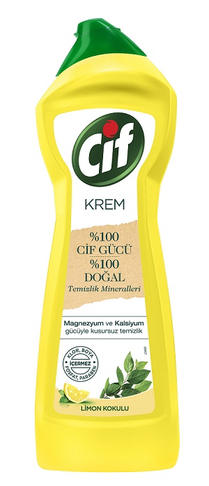 cif krem limon kokulu