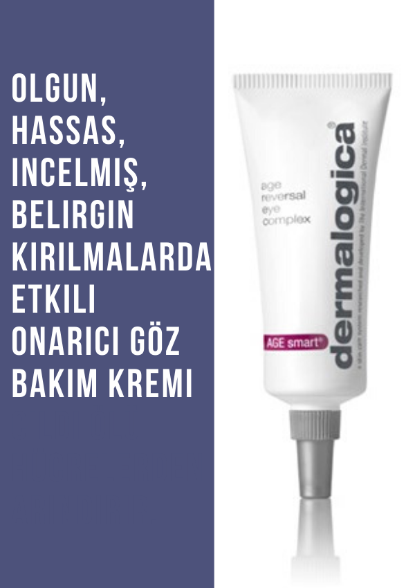 Onarıcı göz bakım kremi