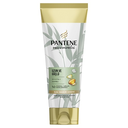 Yeni Pantene Uzun ve Güçlü saç kremi, Bambu ve Biyotinli