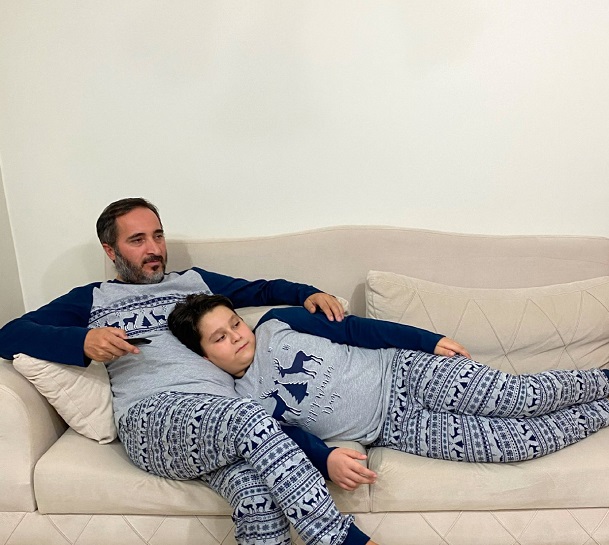 baba oğul pijama takımı