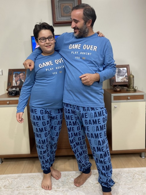 baba oğul pijama takımı