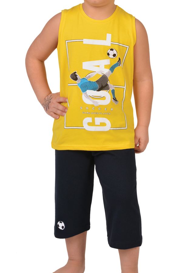 erkek çocuk pijama takımı