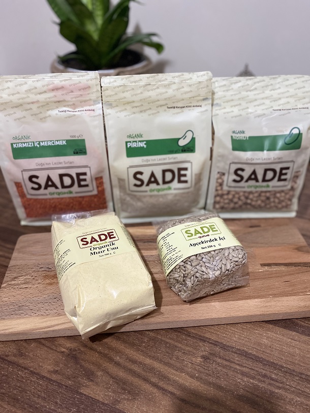 sade organik bakliyatlar