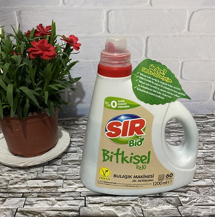 sır bio bitkisel bulaşık dterjanı