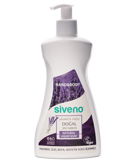 siveno lavanta yağlı sıvı sabun