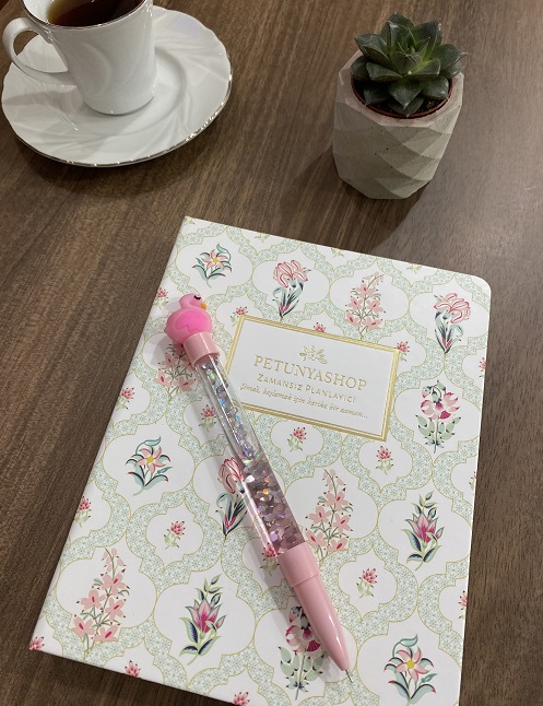 Petunyashop-cicekli-Mint-Zamansiz-Planlayici