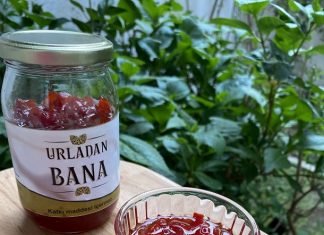 Urladanbana ile doğalından lezzetler acı biber reçeli
