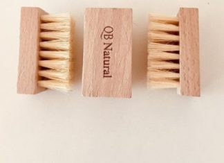 qb natural fırçaları tırnak bakım fırçası