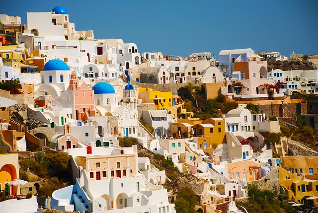 santorini adası
