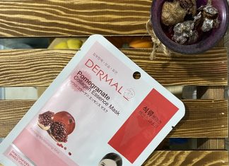 Dermal Nar Özlü Kolajen Maskesi dermal kolajen maske
