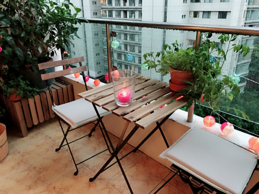 küçük balkon