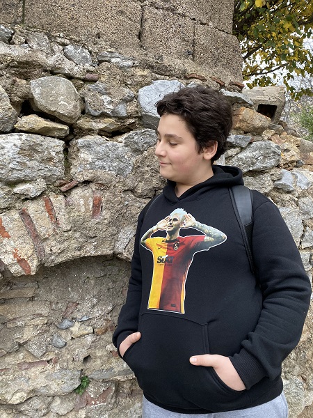 zidane, taraftar hoodie