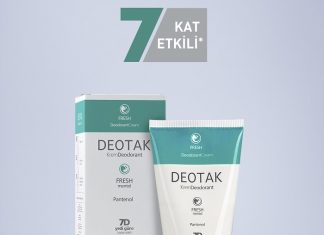 Deotak ile 7 kat etkili deotak