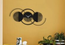 Equilibre Art Design ile evinize estetik dokunuş tasarım duvar saati